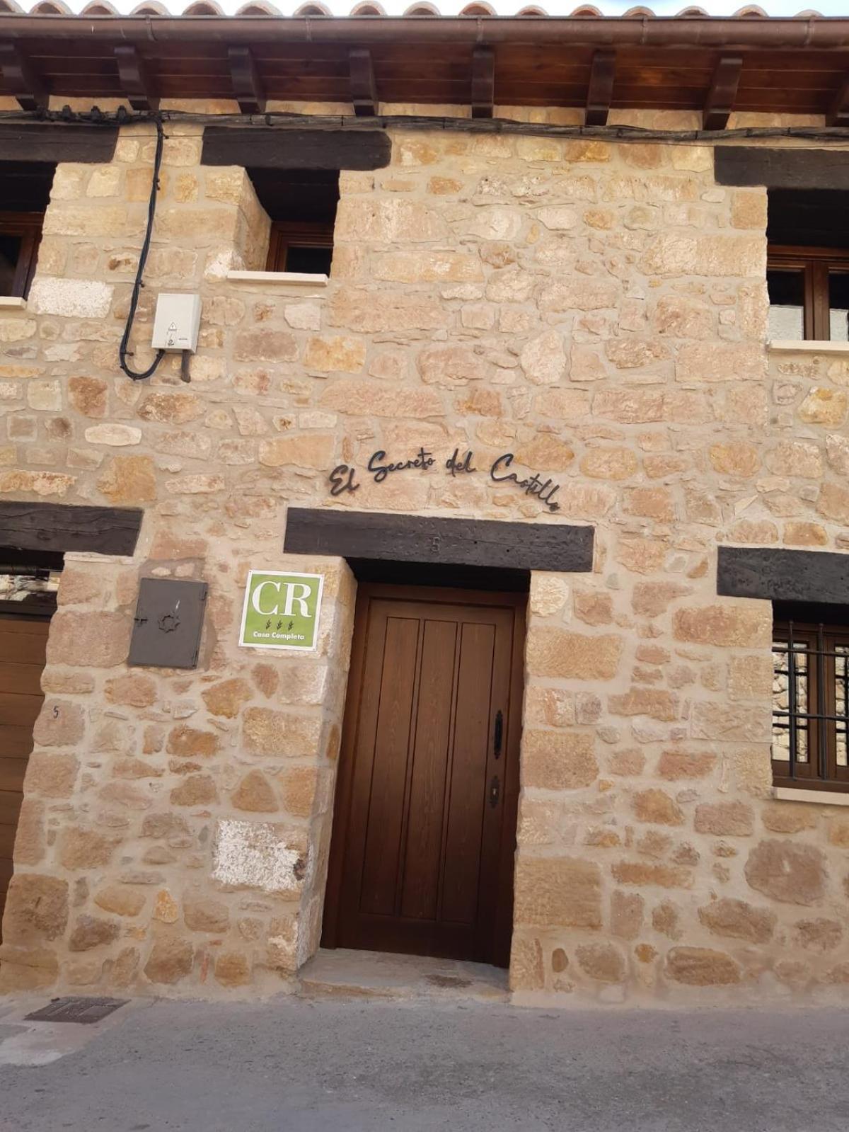 Casa Rural El Secreto Del Castillo Мора-де-Рубьелос Экстерьер фото