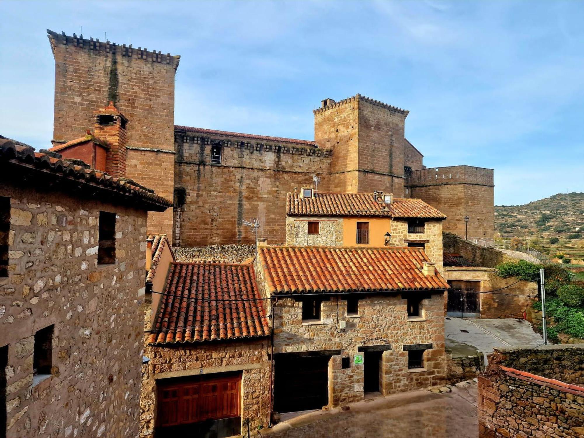 Casa Rural El Secreto Del Castillo Мора-де-Рубьелос Экстерьер фото